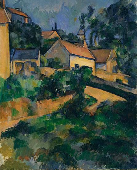 Paul Cezanne Turning Road at Montgeroult Germany oil painting art